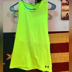Under Armour racerback with built in sports bra.
